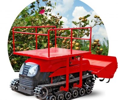 Crawler Orchard Tractor with Transporter