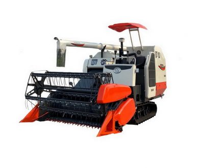 Paddy Rice Combine Harvester