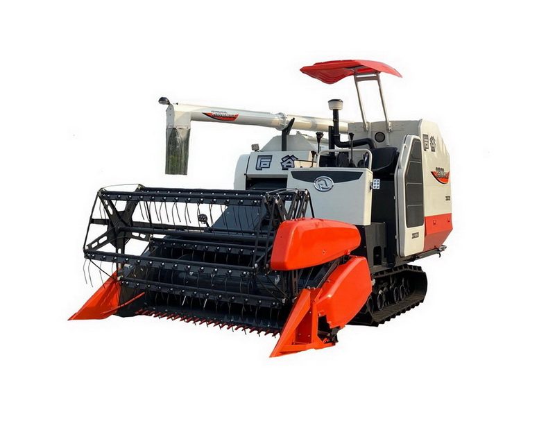 Paddy Rice Combine Harvester