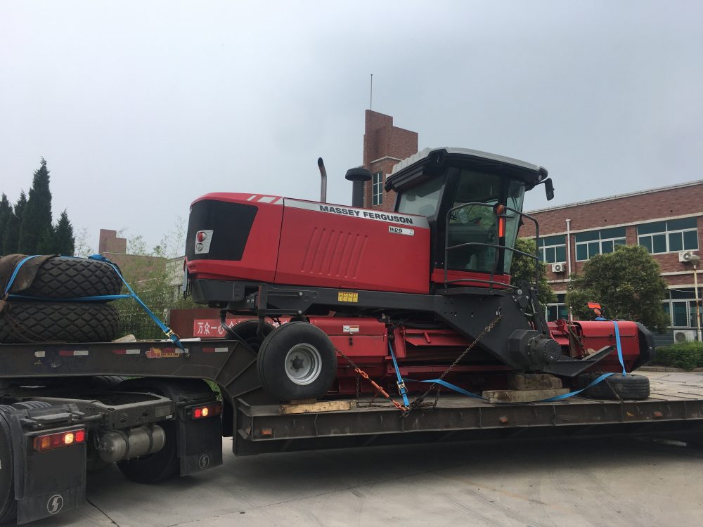 K&F Delivered Massey Ferguson Windrower