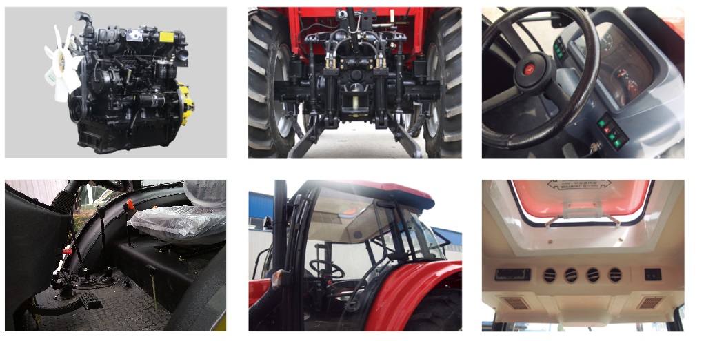 SJH 55HP Agriculture Farm SC 4055 Tractor