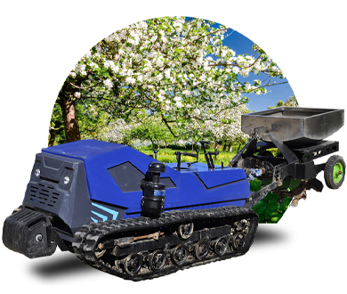 Light-weighted Crawler Tractor With Fertilizer