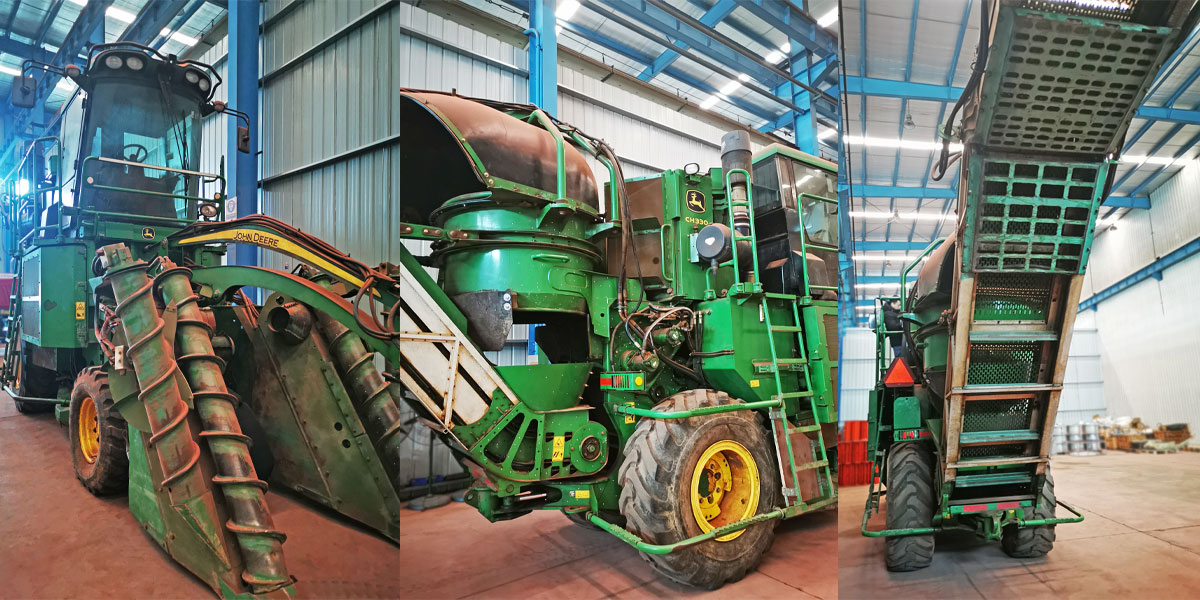 Sugarcane Combine Harvester CH330;john deere ch330