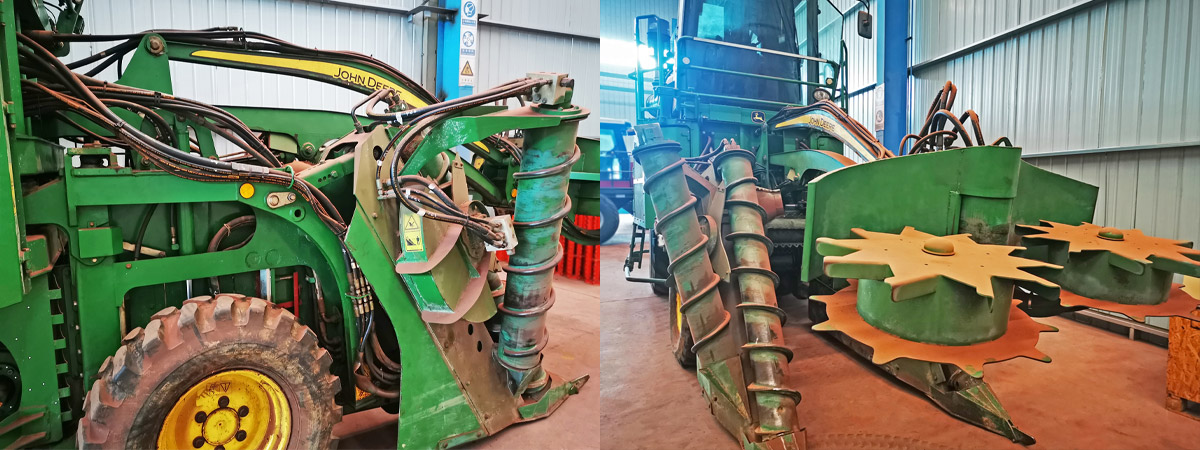 Sugarcane Combine Harvester CH330;john deere ch330
